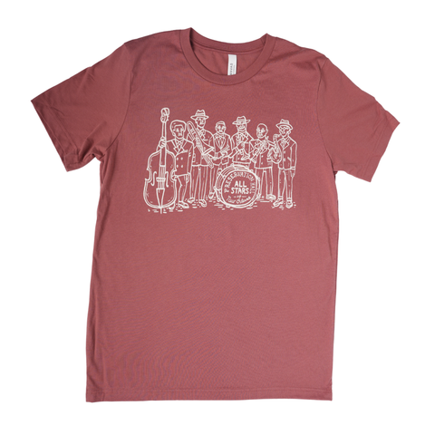 Preservation All-Stars Tee - Rust