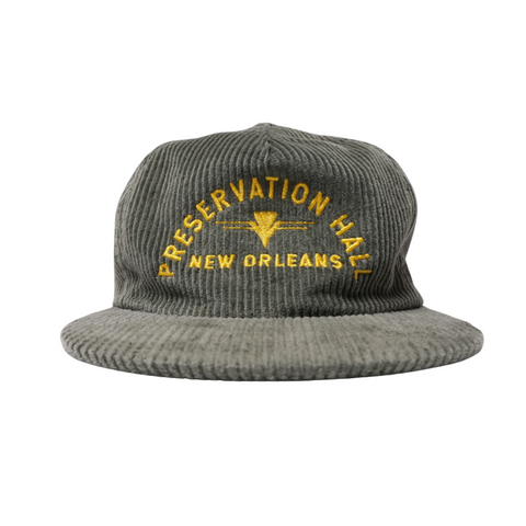 Preservation Hall Corduroy Hat - Cactus/Gold