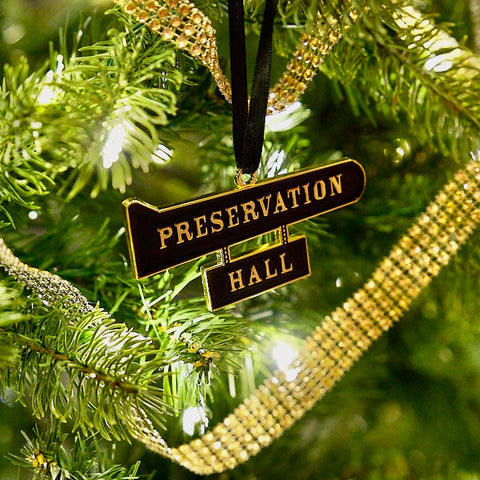 Preservation Hall Sign Ornament