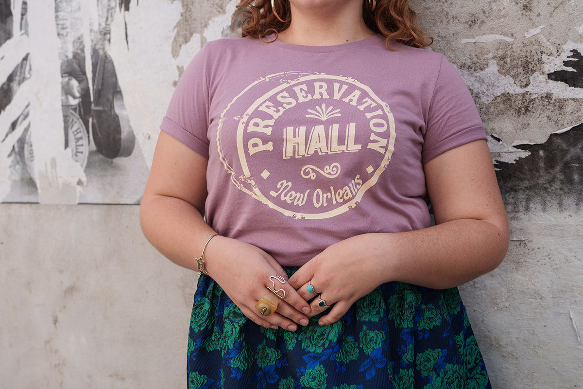 Ladies' Backbeat Tee - Orchid