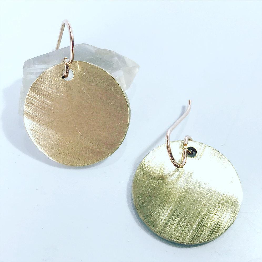 Doubloon Hook Earrings